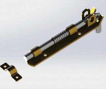 Ferforje Yaylı Sürgü