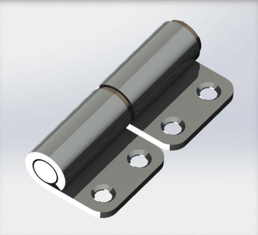 Delikli Kenardan Saçlı Menteşe