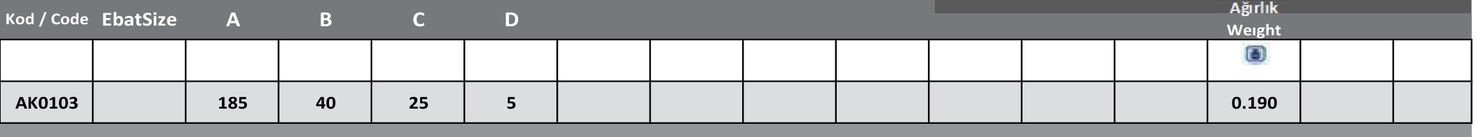 Düz Metal Kapı Kolu