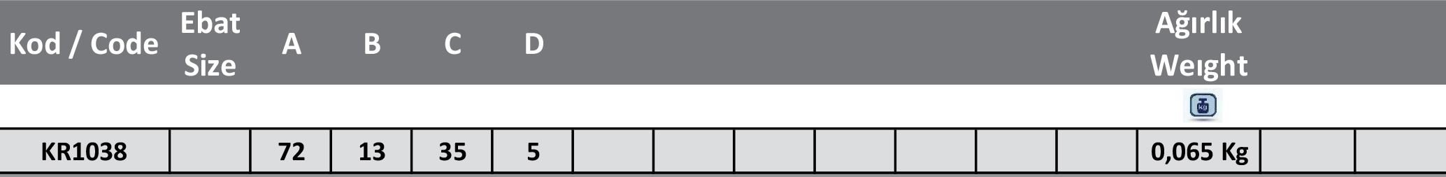 Orta Damper Menteşesi